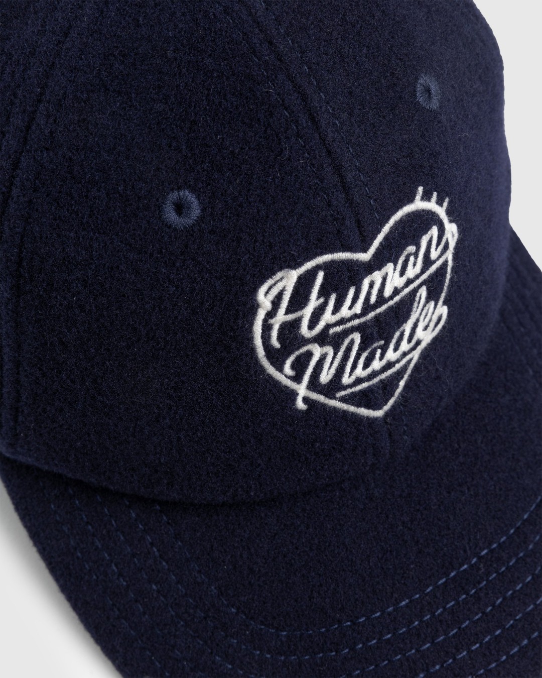 Human Made – 6-Panel Wool Cap Navy | Highsnobiety Shop